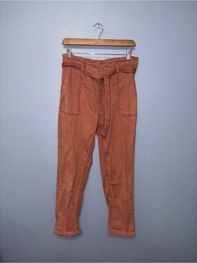 Vanilla Star | Burgundy Belted Pants | Size Large